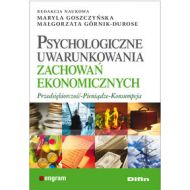 Psychologiczne uwarunkowania zachowań ekonomicznych: Przedsiębiorczość - Pieniądze - Konsumpcja - 514649i.jpg