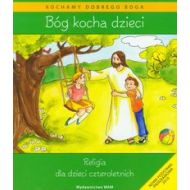 Bóg kocha dzieci Podręcznik z płytą CD Religia dla dzieci czteroletnich: Przedszkole - 534923i.jpg