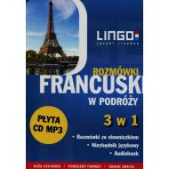 Francuski w podróży Rozmówki 3 w 1 + CD - 771588i.jpg