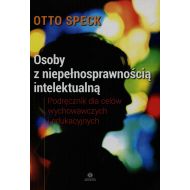 Osoby z niepełnosprawnością intelektualną: Podręcznik dla celów wychowawczych i edukacyjnych - 806161i.jpg