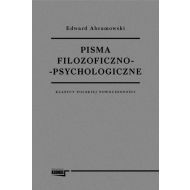 Pisma filozoficzno-psychologiczne: Klasycy polskiej nowoczesności - 832521i.jpg