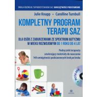 Kompletny program terapii SAZ Podręcznik terapeuty z płytą DVD: dla osób z zaburzeniami ze spektrum autyzmu w wieku rozwojowym od 1 roku do 4 lat - 859924i.jpg