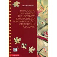 Monografia czasowników dla lektorów języka polskiego i obcokrajowców z megatestem a la carte - 914776i.jpg