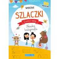 Wesołe szlaczki Ćwicz rękę Nauka kaligrafii: 50 naklejek - 96214204586ks.jpg