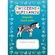 Ćwiczenia w pisaniu Kaligrafia Język polski z zebrą - 96317302944ks.jpg