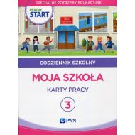 Pewny start Codziennik szkolny 3 Moja szkoła Karty pracy: Specjalne potrzeby edukacyjne - 98929500117ks.jpg