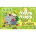 Happy Hoppy English for children 5w1 Gry i zabawy z angielskim